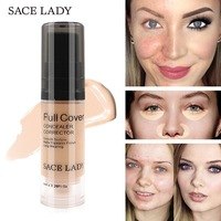 SACE LADY Full Cover 8 Colors Liquid Concealer Makeup 6ml Eye Dark Circles Cream Face Corrector