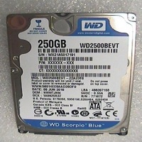 250GB Western Digital WD2500BEVT 2.5″