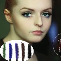 Mascara Blue Purple Brown Gradient Colorful Curling Eyelash Cosmetic 5 Colors Selectable